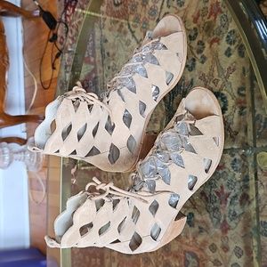 Matisse Suede Gladiator Sandals